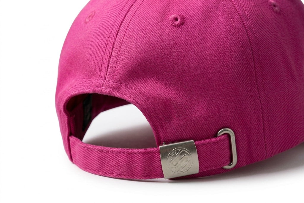 Caps Kinder pink mit Verschluss hinten