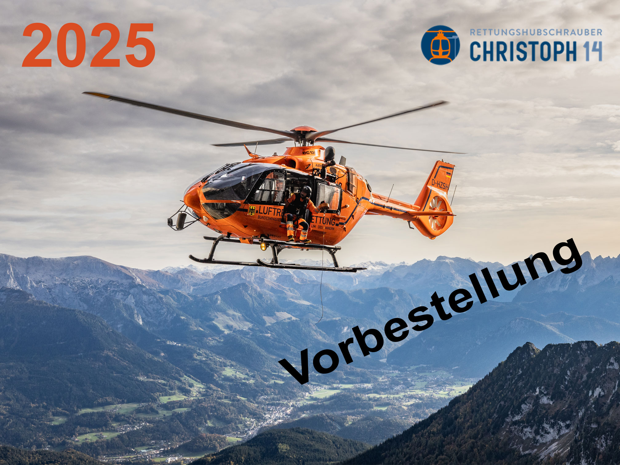 Christoph 14 Wandkalender 2025